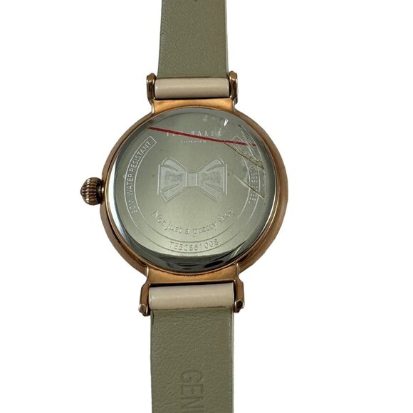 Ted Baker London Watch Rose Goldtone Ladies Model TE50861008 NIB Needs Battery - Picture 8 of 12
